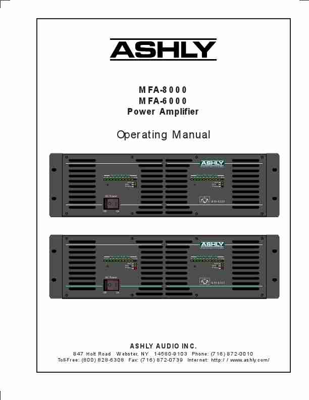 Ashly Stereo Amplifier MFA-6000-page_pdf